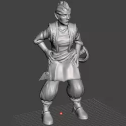 Badger Medlar [Female Half-Elf Pirate]