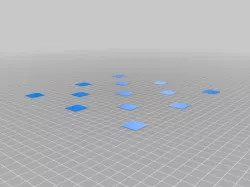 Bed Leveling Squares