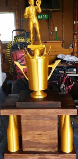 Beer Pong Trophy Topper
