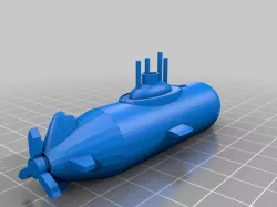 Benchy Submarine The jolly 3D printing torture-test (Hard)
