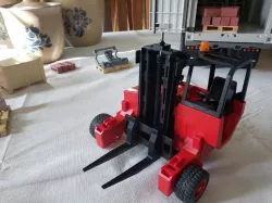 Bruder UPS forklift RC conversion