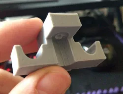 Cable holder (under the table)