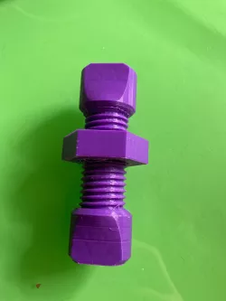 Captive nut toy