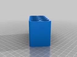 Civil War Carbine Cartridge Box Insert