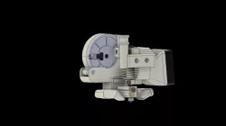 Copperhead hotend mount for Ender 3 v1.2 with BL touch mount