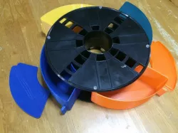 Customizable Round Corner Spool Drawer with Lid