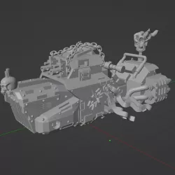 Dark Crusader Grav Bike