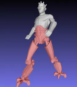 Darth Maul without base / without lightsaber / only legs - Remix