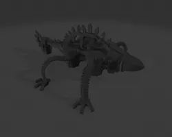 Divine Beast Vah Rudania from Zelda Breath of the Wild