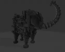 Divine Beast Vah Ruta from Zelda Breath of the Wild