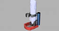 Dremel 4000 Tool Mount and Dust Shoe