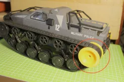 Drive wheel for SG1203 toy. Leading star.