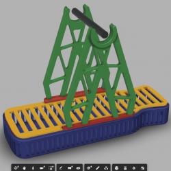 Filament dry box storage - simple tupperware box (source included) by  William, Download free STL model