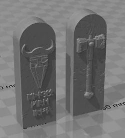Dwarven Standing Stones - Stone Skull Studios