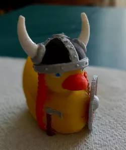 Easy Print Viking Duck