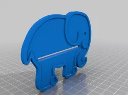 Elephant (Tooth-paste squeezer)