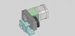 Extruder FLSUN QQ-S Belt Reduction