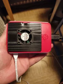 fan holder for Raspberry Pi 3 Case