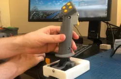 Flight sim Joystick with Hall effect sensors and Arduino
