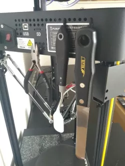 FLSUN Q5 printer chassis hooks