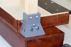 Flush mount 2X3 leg brace