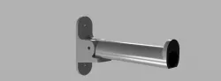 Folding spool holder