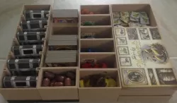 Francis Drake board game insert