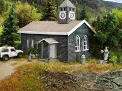 H0/HO Scale Church