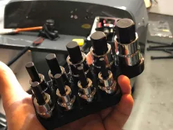 Harbor Freight Metric Hex Bit Set Organizer Tray