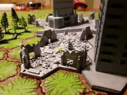 HEROSCAPE MAP WRECKAGE HEX