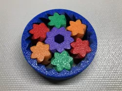 Herringbone Planetary Gear Multicolor