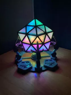 Icosahedron Desk Light