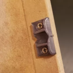 Ikea Ribba picture frame adapter for nail