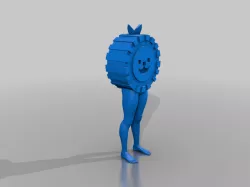 K. Round / King Round from Deltarune.