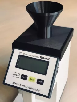 Kett PM-450 grain moisture tester bean spreader