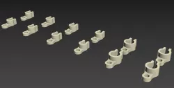 Killerbody LC70 LED Light Holders LED Light Clips Killer Body