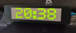 LCD Display. Case MAX7219 + NodeMCU Lua Lolin V3