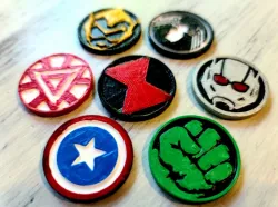 Marvel United - Randomized Hero Tokens
