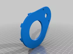 mechanical iris shutter, with stepper motor