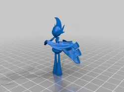 mega gallade and gardevoir cake topper
