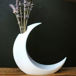 Minimalist Moon Vase