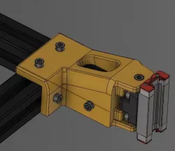 Modificación soportes eje Z impresora VORON1