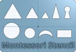 Montessori Stencil