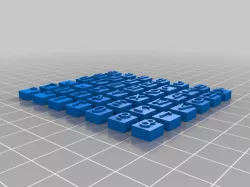 Movable Type, table, and extension for Open Press printer