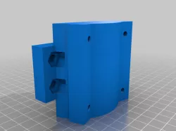 MPCNC 500 Watt Spindle holder for 23.5mm conduit (3/4")