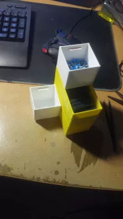 Nico's stackable sorting boxes