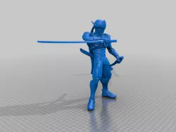 Overwatch Genji Figurine 