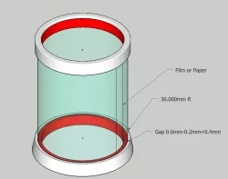 paper penstand