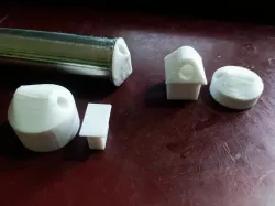 Parametric End Cap with hole
