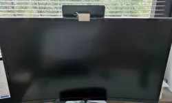 phone stand on monitor (use phone as webcam)
